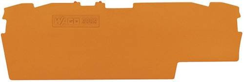 WAGO 2002-1892 Abschluss- und Trennplatte in Orange - Bild 1