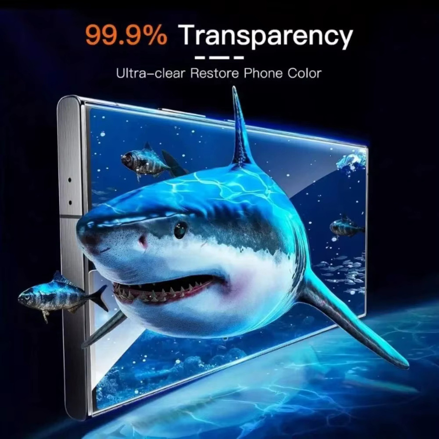 3er-Pack Gehärtetes Glas Displayschutzfolie für Samsung Galaxy S25 S24 Ultra FE S23 S22 S21 FE, Transparent - Bild 5