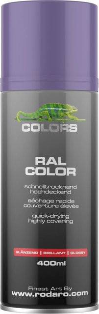 COLORS Sprühlack RAL4005 Blaulila Glanz 400ml - Bild 1