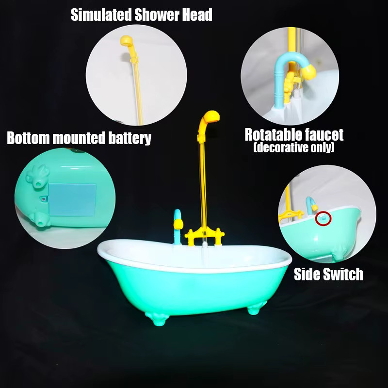 Findixpet Automatische Intelligente Vogelbadewanne für Papageien und Sittiche in Blau - Bild 2