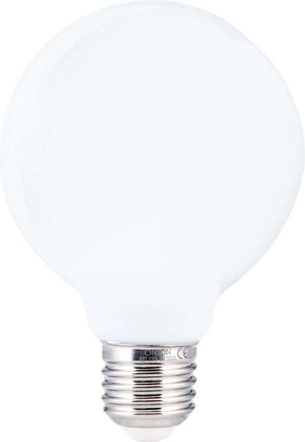 Orion Leuchten LED-Globelampe in Weiß, dimmbar, E27, 6W, 630 lm, 2700 K Warmweiß - Bild 1
