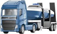 Siku Modellfahrzeug Set Volvo Polizei Lkw mit Boot im Maßstab 1:87 - Bild 1