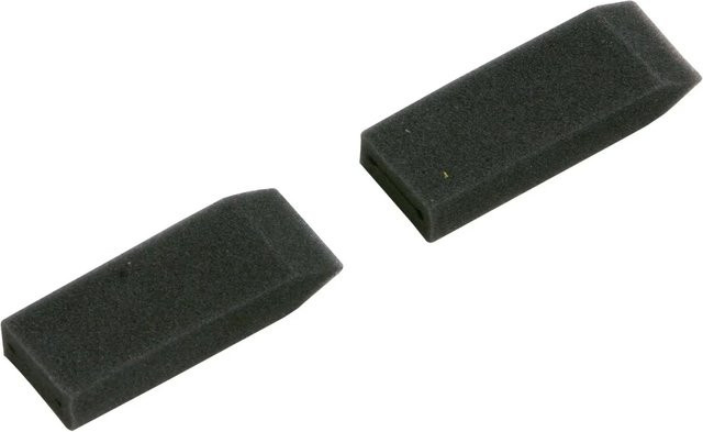 LUX-TOOLS Ersatzköpfe für Schaumstoffpinsel aus Polyester, Schwarz, Durchmesser: 45 mm - Bild 1