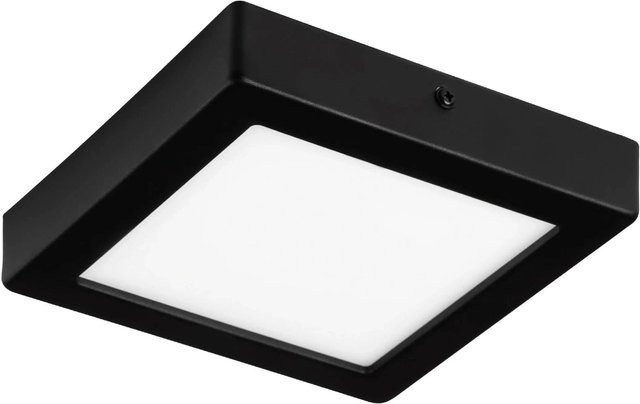 Eglo LED-Deckenleuchte Idun in Schwarz mit 4.000 K, Höhe: 3 cm, Durchmesser: 17 cm - Bild 1