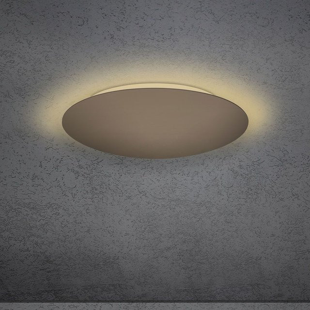 Escale Blade 44 LED-Deckenleuchte in Bronze aus Aluminium mit warmweißem Licht (2700K) - Bild 1