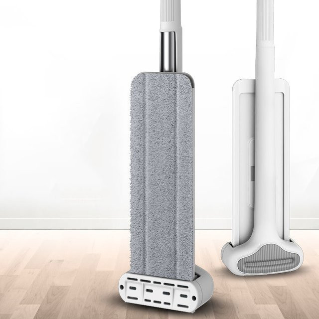 Mmagic Flat Spin Mop mit 360 Grad Rotation und Reinigungseimer für die Bodenreinigung - Bild 1