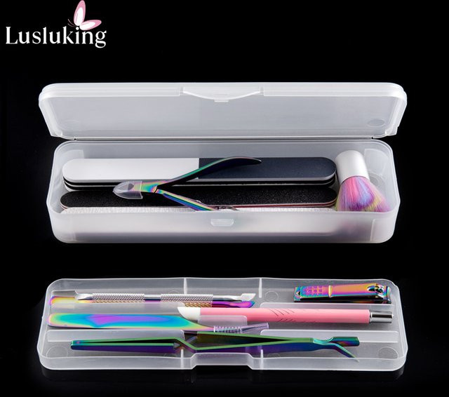 LUSLUKING Nageldesign Aufbewahrungsbox, Kunststoff, 22cm, Unisex - Bild 1