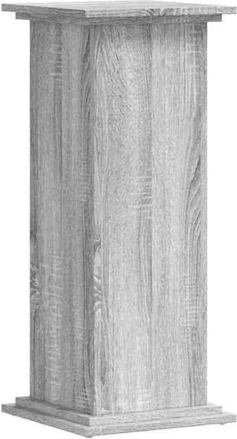 vidaXL Pflanzenständer Grau Sonoma aus Holzwerkstoff, B/T/H: 33 x 33 x 80 cm - Bild 1