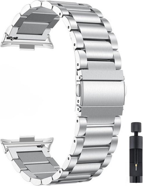 Xiaomi Uhrenarmband Edelstahl, Silber, Unisex - Bild 1