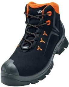 uvex Sicherheitsstiefel S3 HI HRO SRC uvex 2 MACSOLE aus Mikrovelours in Schwarz, Größe 42 - Bild 1