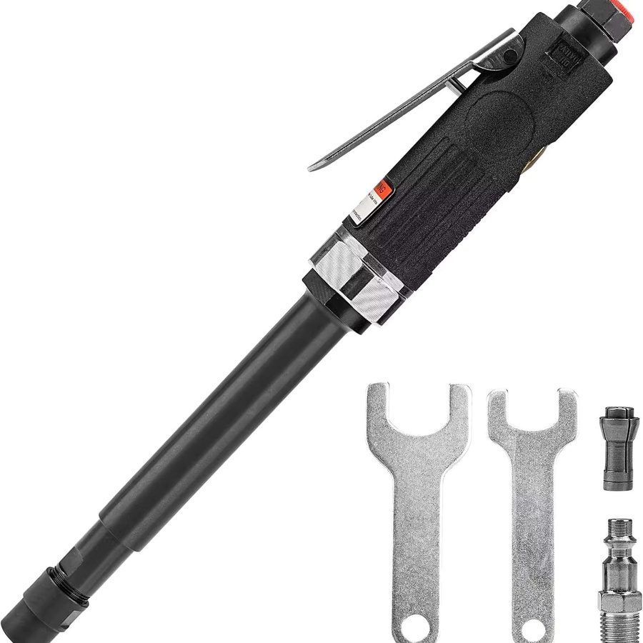 NuoDunco Pneumatische Schleifmaschine mit hoher Geschwindigkeit zum Gravieren und Polieren von Metall, Stein und Glas in Schwarz - Bild 5