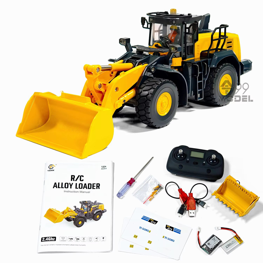AT 99 MODEL WA475 RC Lader, RC Lader-Modell, 1:50, mit Lichtern und Geräuschen, ab 14 Jahren - Bild 2