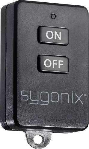 Sygonix RS2W Funk Fernbedienung in Schwarz mit einer Reichweite von bis zu 150m im Freifeld - Bild 1