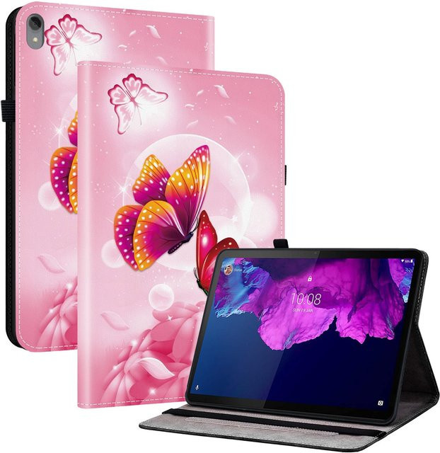 Lederhülle für Lenovo IdeaPad Tablet P12 Pro, P11 Pro Gen 2, P11 Gen 2 in Pink - Bild 1