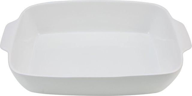Rechteckige Auflaufform BIG in Weiß, B/T/H: 42,1 x 21,0 x 7,5 cm - Bild 1