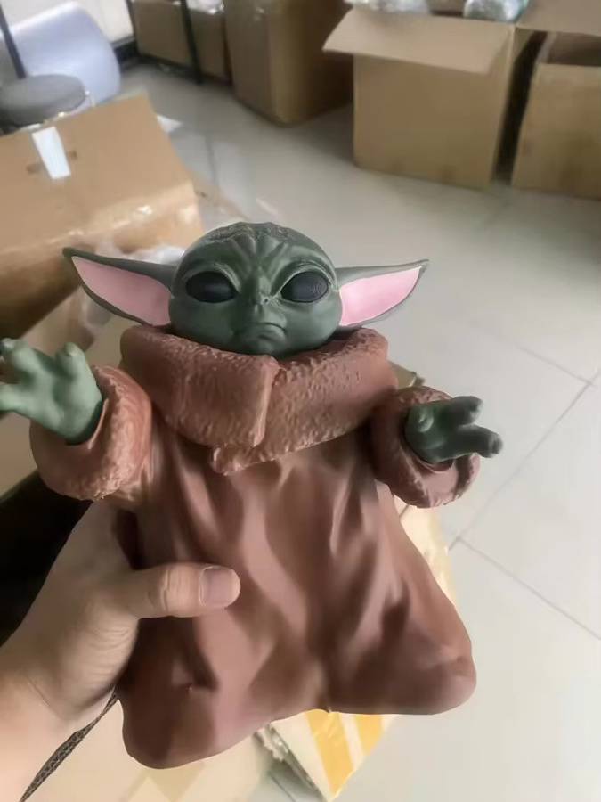 Hot Toys Star Wars The Mandalorian und Grogu 3D-gedruckter Popcorn-Eimer, Container-Modell - Bild 3