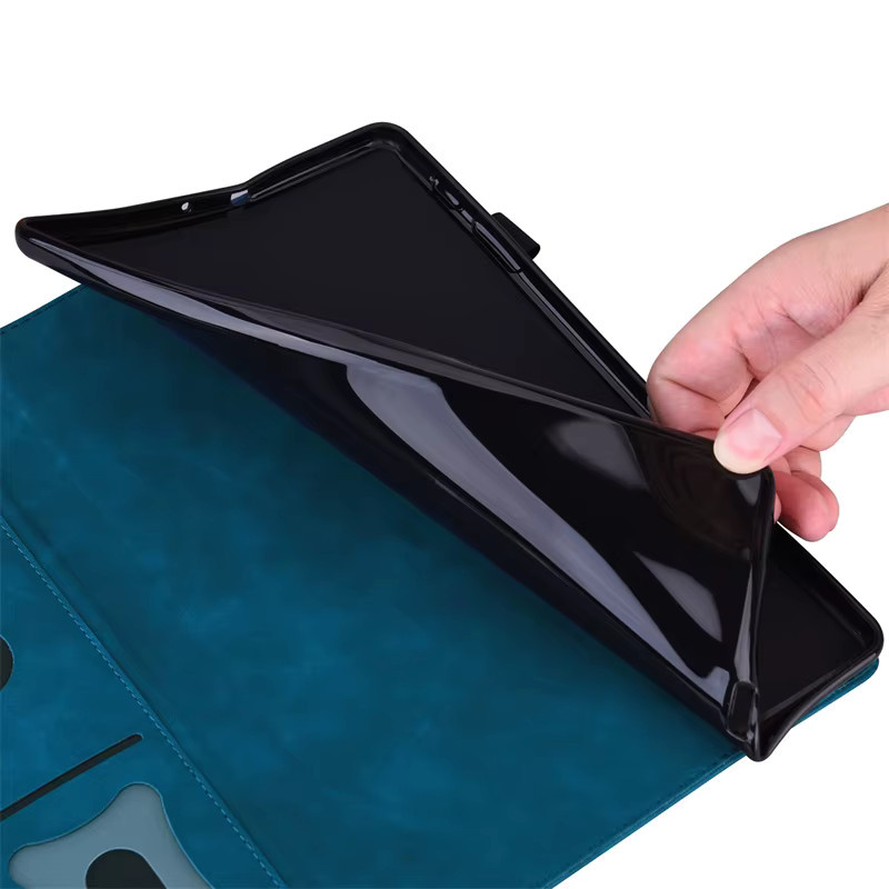 Luxuriöse Wallet-Stand-Flip-Schutzhülle für OnePlus Pad 4, 13,2 Zoll, Farbe: Grün - Bild 6