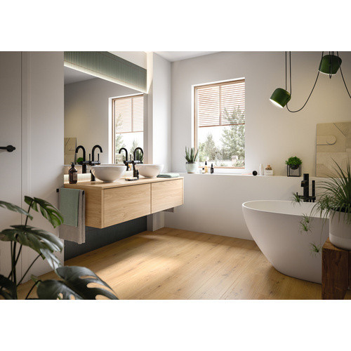 Egger NatureSense Aqua Laminat Predaia Eiche Honig Braun, Dicke: 8 mm, Breite: 19,3 cm, Länge: 129,2 cm - Bild 3
