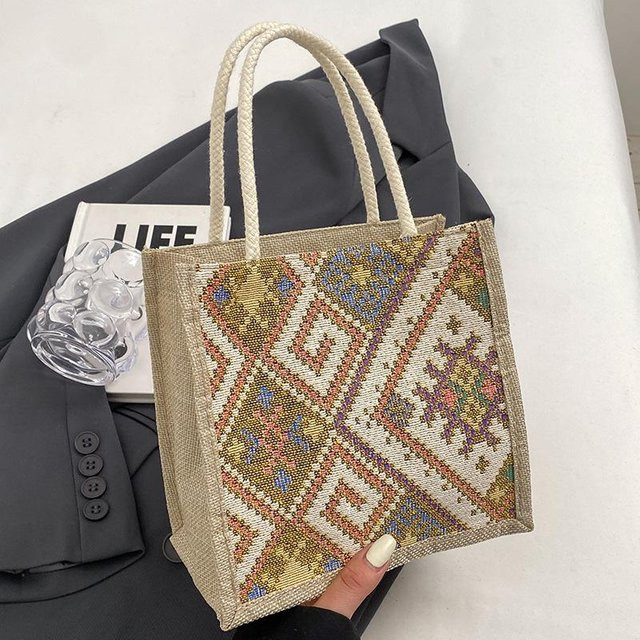 Yiran bag Canvas-Tasche, beige, Damen - Bild 1