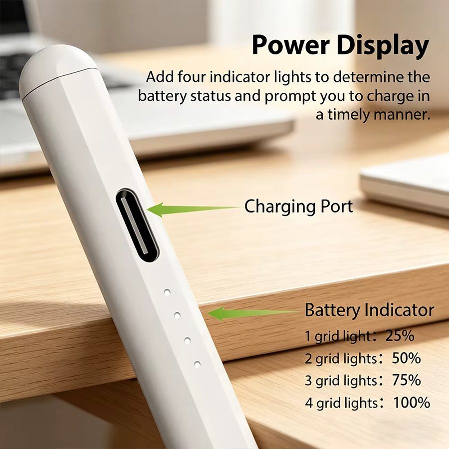 EMTRA Stylus für Apple iPad mit Neigungssensitivität, White - Bild 3