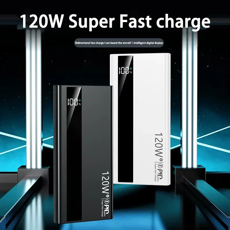 Xiaomi Power Bank mit 50000 mAh Kapazität und 120 W Schnellladefunktion in Schwarz mit Digital Display - Bild 5
