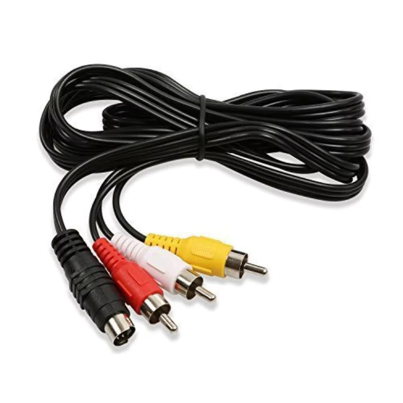 BSN Video Adapter Kabel S-Video auf 3 RCA Stecker, Multicolor (Rot, Gelb, Weiß) - Bild 2