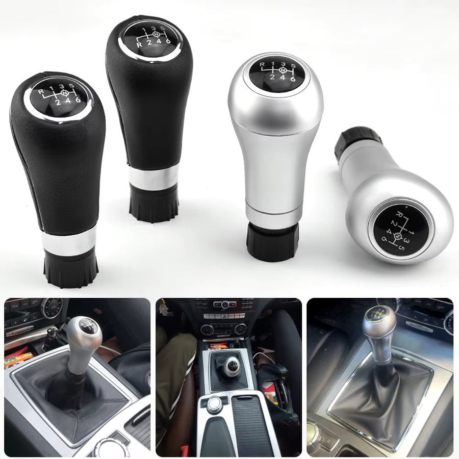 6-Gang-Auto-Schaltknauf-Hülsenadapter für Mercedes-Benz W203 S203 CL203 W209 W204 C204 C63 C300 A207 W212 - Bild 4