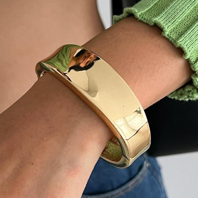 DIEZI Armreifen, Metall, Gold, Unisex - Bild 1