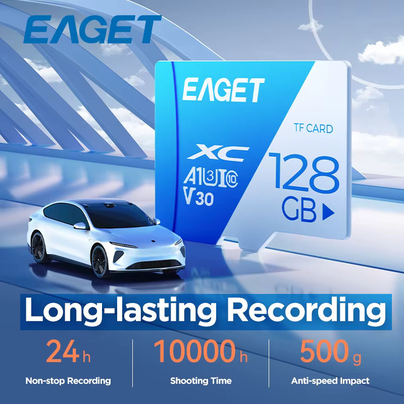 Eaget T1 SD-Karte Class10 UHS-1 Flash-Kartenspeicher, 512 GB, Blau - Bild 1