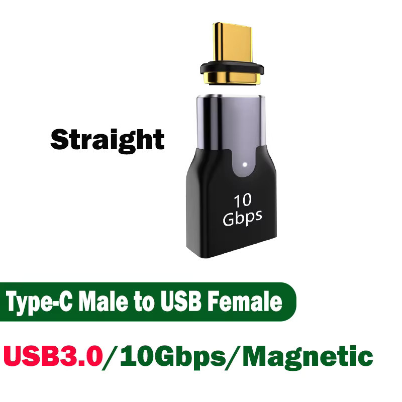 BSN Magnetischer USB Typ-C OTG Adapter mit 100W Schnellladefunktion und 40Gbps Thunderbolt Unterstützung für MacBook, iPad und Smartphone - Bild 2