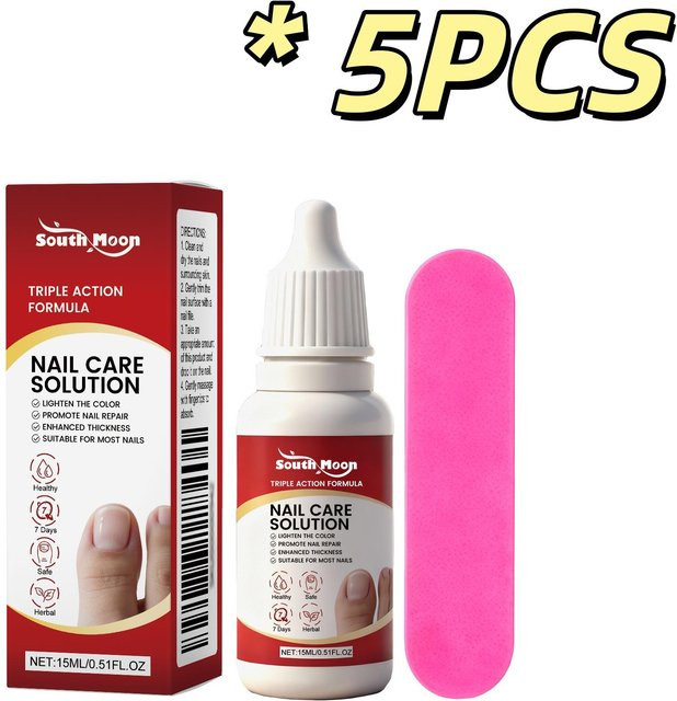 South Moon Nagelpflege-Flüssigkeit, 15 ml, 5 Stück - Bild 1
