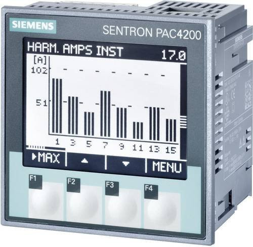 Siemens SENTRON PAC4200 Multifunktions-Messgerät in Grau, max. 3 x 690/400 V/AC - Bild 1