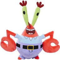 Simba Spongebob Schwammkopf Mr. Krabs Kuscheltier aus Plüsch, Bunt / Mehrfarbig - Bild 1