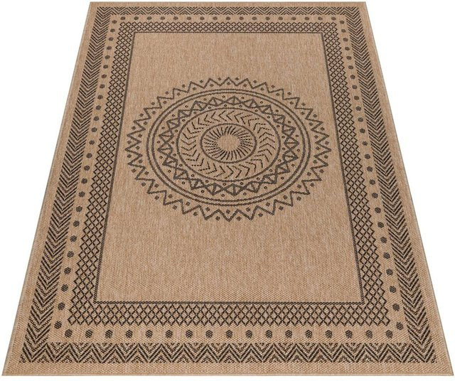 Ayyildiz Teppich DHAKA Flachgewebe schwarz B: 200 cm, L: 290 cm - Bild 1