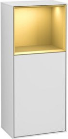 V&B Seitenschrank Finion Wandbeleuchtung in Weiß lackiert B/H: 41,8 x 93,6 cm - Bild 1
