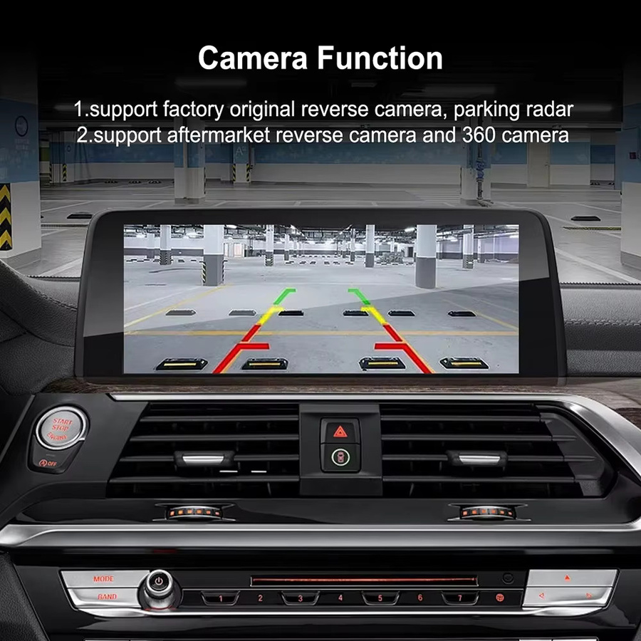 CARABC Drahtlose CarPlay und Android Auto Adapter für BMW EVO CIC NBT Systeme, Schwarz - Bild 5