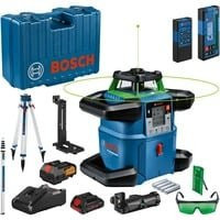 Bosch Professional Akku-Rotationslaser GRL 650 CVHG 18V mit Baustativ und Messstab GR 500 - Bild 1