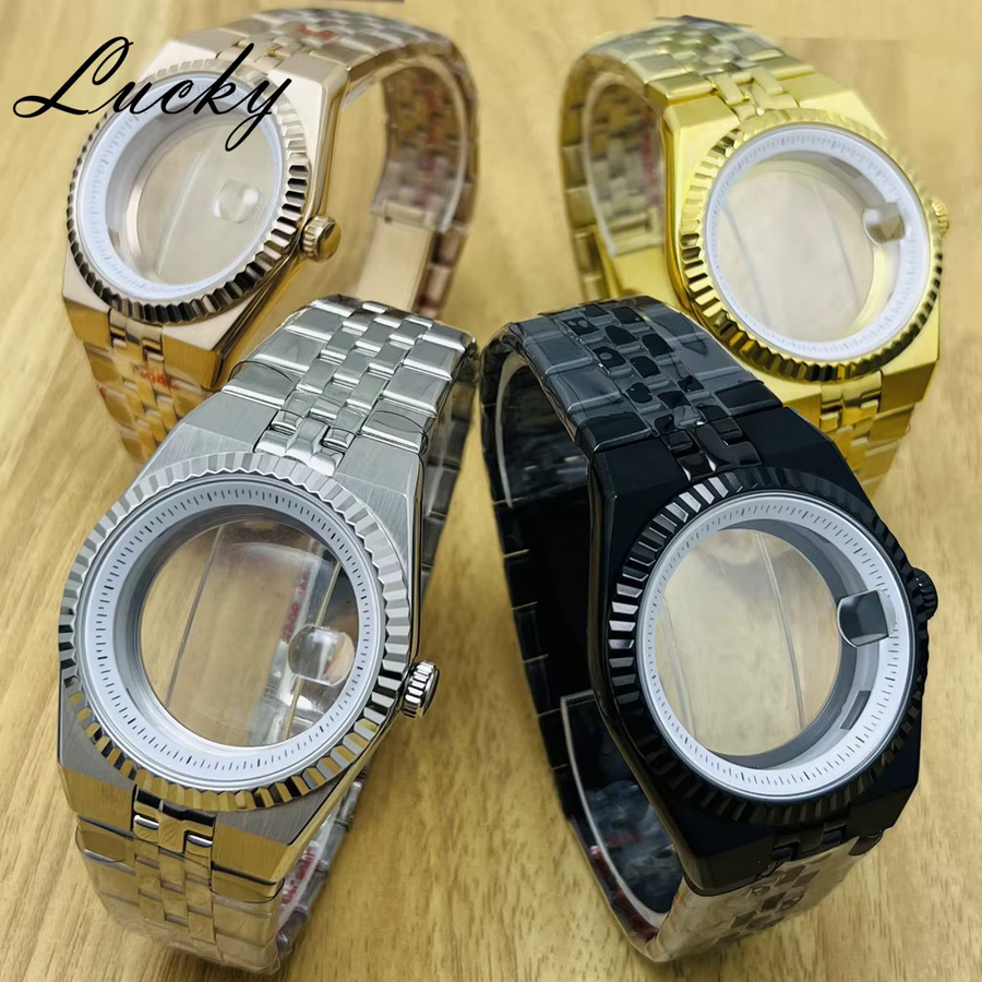 MUZHI Uhrenzubehör, NH35, 40 mm, Herren, wasserdicht - Bild 2