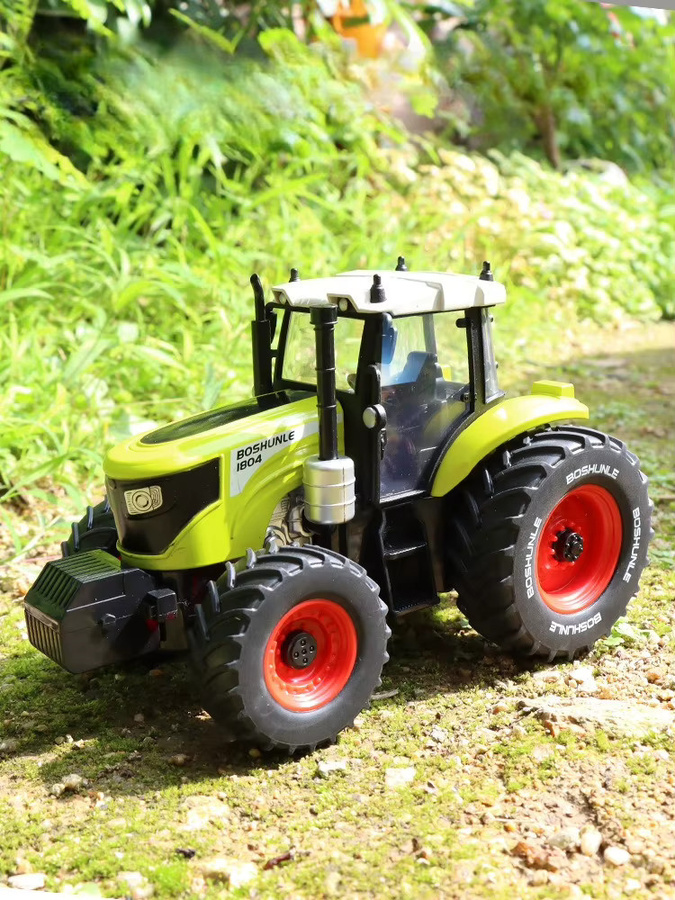 RMZ city Landwirtschaftliches Traktormodell, Spielzeugauto, 1:24, Metall, mit Licht - Bild 6