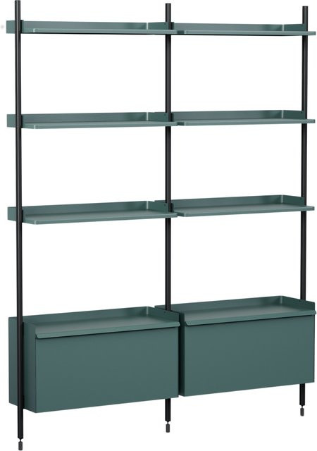 HAY Pier System 132 Regal in Blau aus Aluminium und Stahl - Bild 1