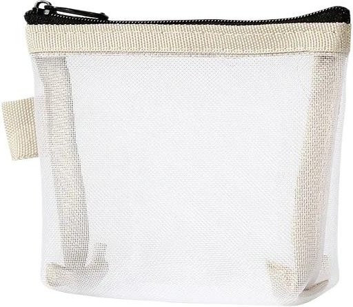 NATAWA Kosmetiktasche aus Netzstoff, Gelb, Unisex - Bild 1