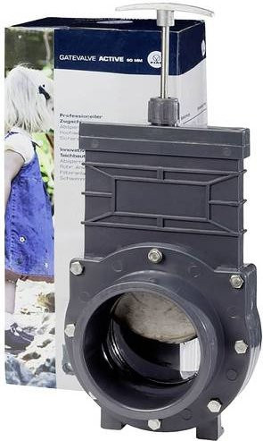 FIAP 2426 GateValve Active Absperrschieber in Schwarz, Durchmesser: 90 mm, Höhe: 300 mm - Bild 1