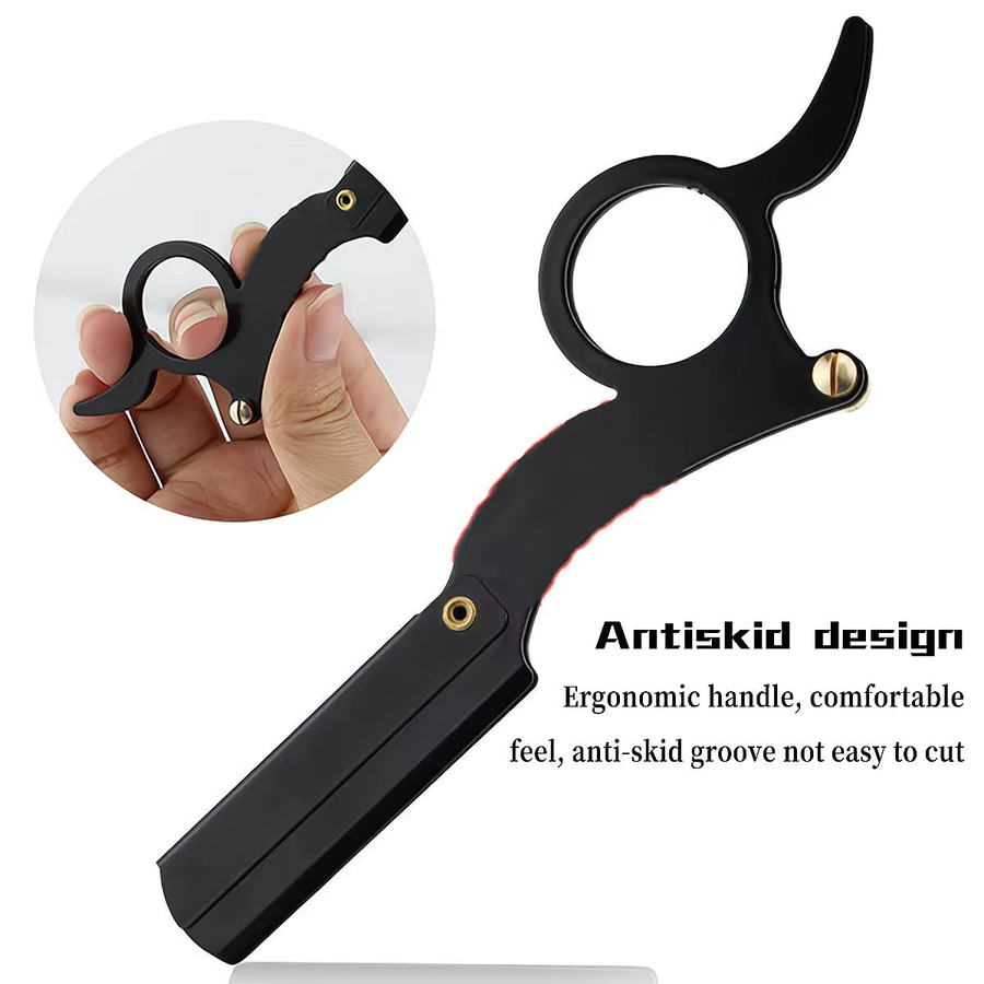 vvocci Rasiermesser Edelstahl, 1+10 Stück, Unisex - Bild 5