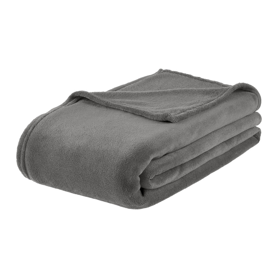 Mömax Kuscheldecke Lukas XL Anthrazit B/B: 180 x 200 cm - Bild 2