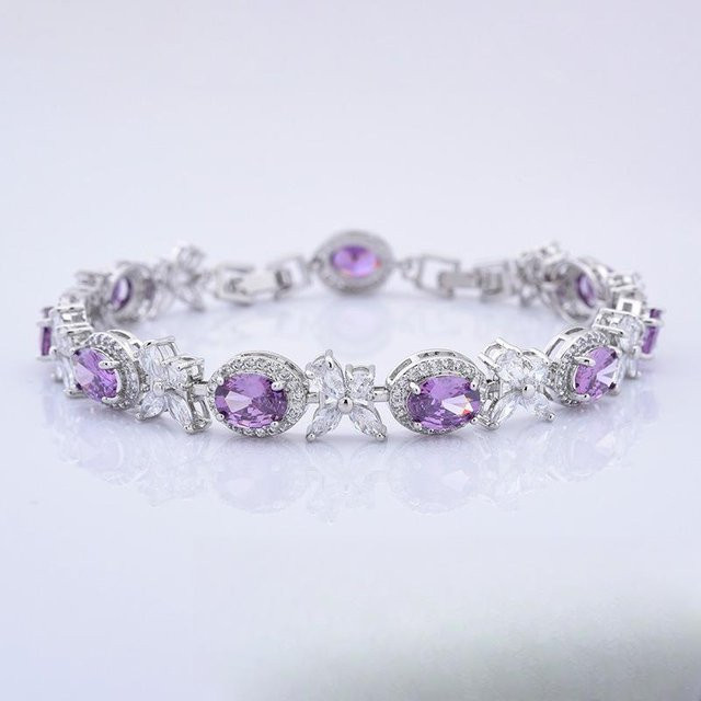 YIRAN Jewelry Armband, Silber, Zirkonia, Mädchen - Bild 1