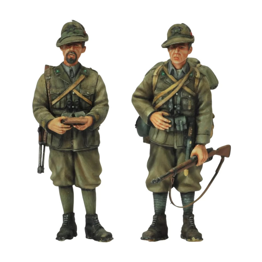 GK Italienischer Soldat, Resin-Soldatenmodell, unmontierter und unbemalter Bausatz - Bild 3