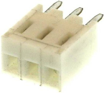 Molex Einbau-Buchsenleiste in Weiß mit 2,54 mm Rastermaß - Bild 1