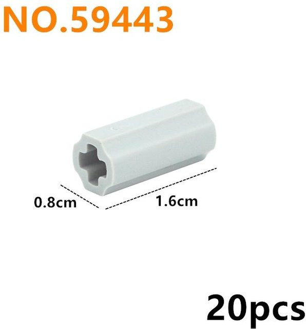 Bausteine DIY Technische Teile Achsstiftverbinder Lernspielzeug - Bild 1