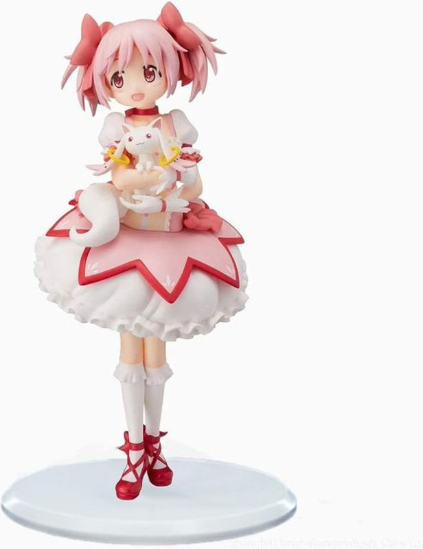 Anime Figur Kaname Madoka aus Puella Magi Madoka Magica in Pink, Höhe: 18 cm - Bild 1
