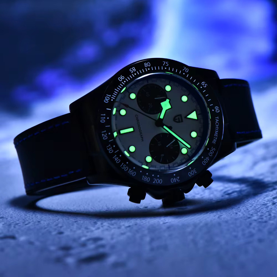 PAGANI DESIGN Chronograph, Quarzuhr, Saphirglas, Herren - Bild 6